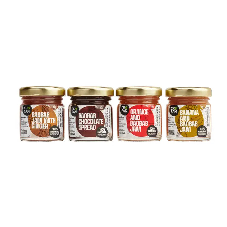 Chosan Baobab mini jam gift set
